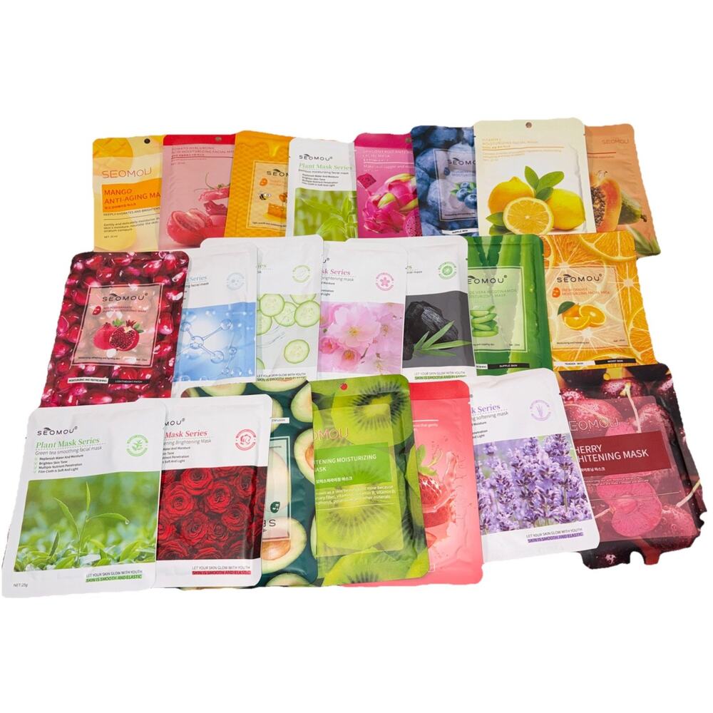 22 PCS Different SEOMOU Face Mask